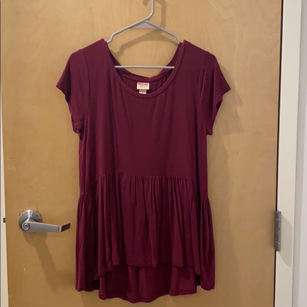 Target cute peplum top!